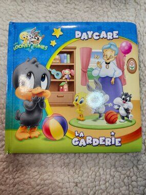 Warner Bros Baby Looney Tunes Daycare Board Book English French Picture Book